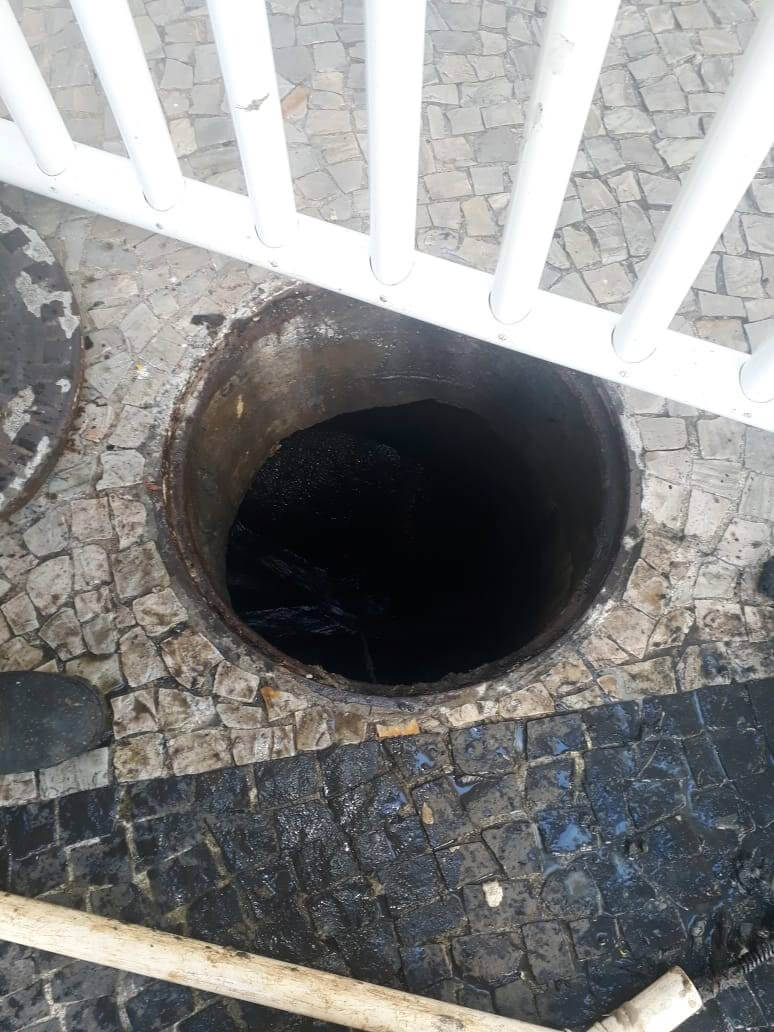 Desentupimento de caixa de gordura na Zona Sul do RJ